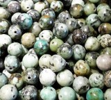 Perles Minéraux Turquoise 6,4mm