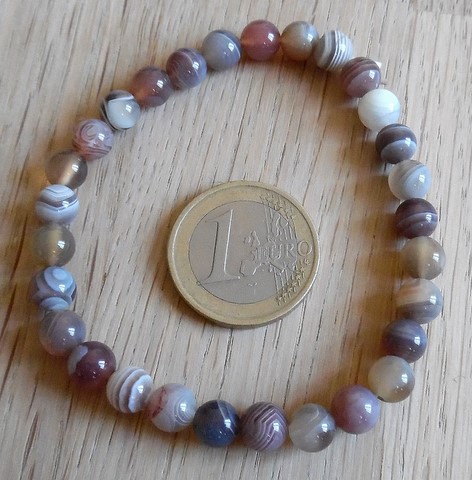 Bracelet agate naturelle