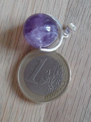 pendentif sphère Améthyste