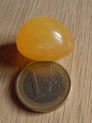 Pierre roulée Calcite orange