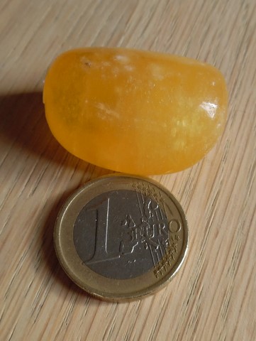 Pierre roulée Calcite orange