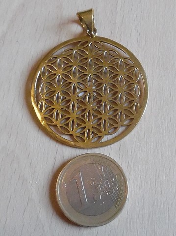 Pendentif fleur de vie