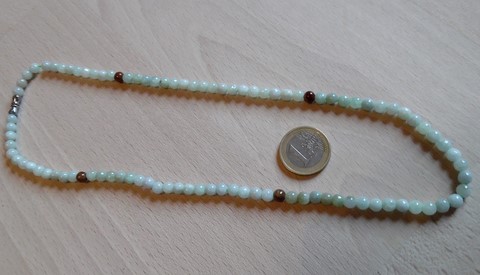 Collier Jade vert - Jadéïte