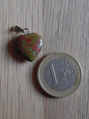 Pendentif Jaspe unakite