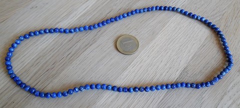 Triple bracelet et collier en Lapiz Lazuli