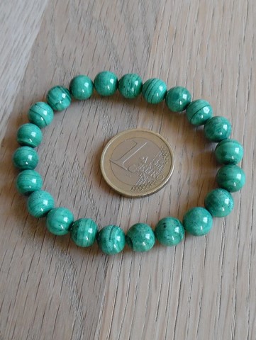 Bracelet Malachite 8mm