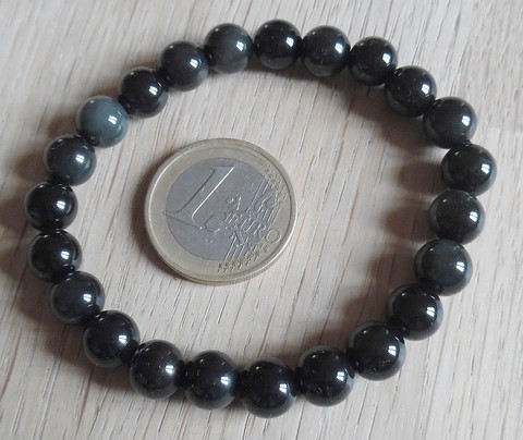 Bracelet Obsidienne oeil céleste