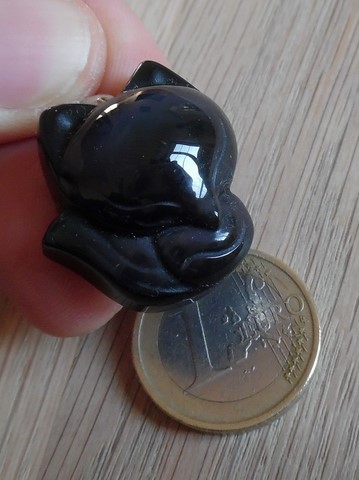 Pendentif Obsidienne oeil céleste