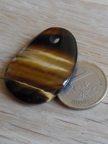 Pendentif Oeil de tigre