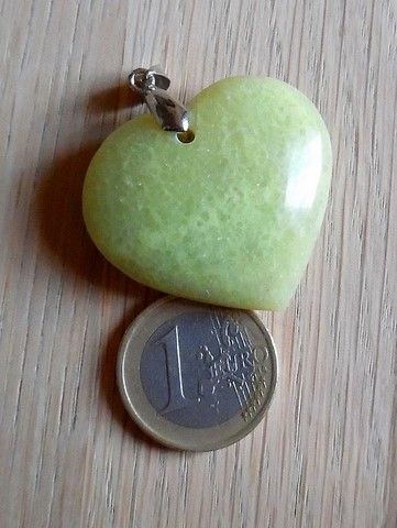 Pendentif opale verte