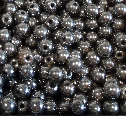 Perles Minéraux Hématite 7,9mm