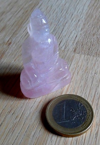 Bouddha Quartz rose