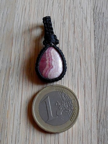 Pendentif Rhodochrosite