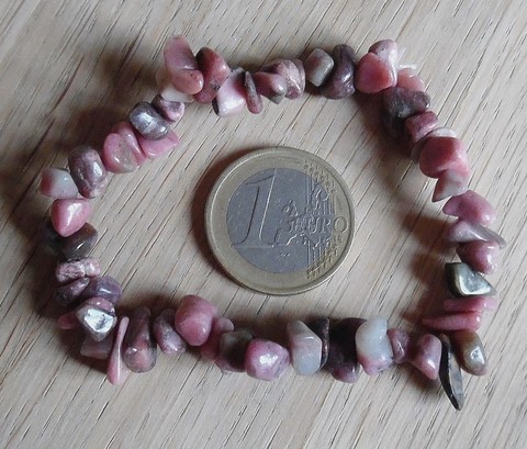 Bracelet baroque Rhodonite