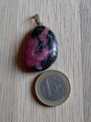 Pendentif Rhodonite