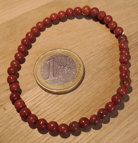 Bracelet Jaspe rouge