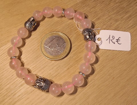 Bracelet Quartz rose