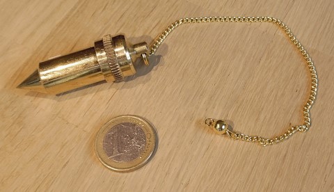 Pendule métal témoin