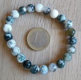 Bracelet agate mousse