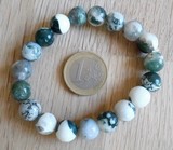 Bracelet agate mousse