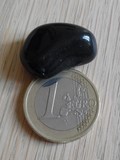 Pierre roulée Agate noire/onyx