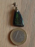 Pendentif Azurite malachite