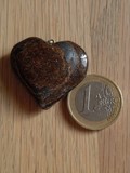 Pendentif coeur Bronzite