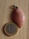 Pendentif Calcite orange 