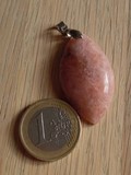 Pendentif Calcite orange 