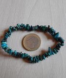 Bracelet chips/baroque Chrysocolle