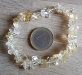 Bracelet baroque citrine naturelle