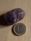 Galet Fluorite / Fluorine violette