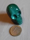 Crane/Tête de mort Malachite
