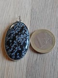 Pendentif Obsidienne mouchetée