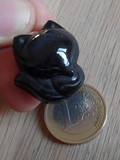 Pendentif Obsidienne oeil céleste