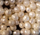 Perles Minéraux Nacre brute 6/7mm
