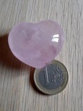 Coeur Quartz rose