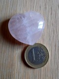 Coeur Quartz rose