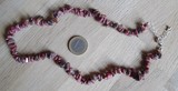 Collier baroque Rhodonite