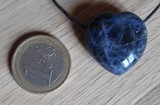 Pendentif coeur sodalite