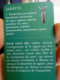 Carte propriétés énergétiques Jade vert Jadéite