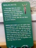 Carte propriétés énergétiques Malachite