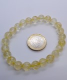 Bracelet citrine naturelle