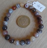 Bracelet agate naturelle Agate botswana