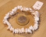 Bracelet baroque / chips Howlite