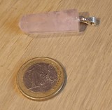 Pendentif Quartz rose