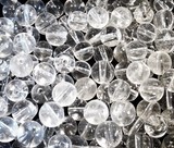 Perles Minéraux Cristal de roche 6,5mm