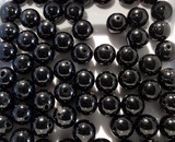 Perles Minéraux Tourmaline noire 6,4mm