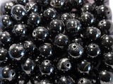 Perles Minéraux Tourmaline noire 8,3mm